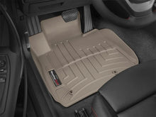 Load image into Gallery viewer, WeatherTech 12+ BMW 3-Series Front FloorLiner - Tan - Installation View