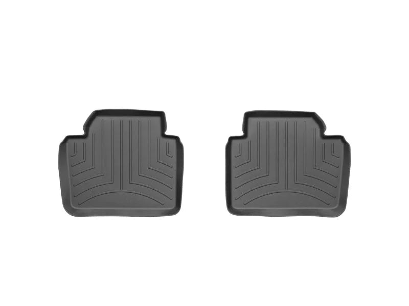 WeatherTech 12+ BMW 3-Series Rear FloorLiner - Black - Main Product View