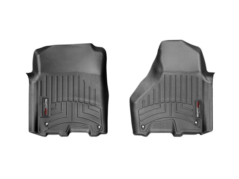 WeatherTech 12+ Dodge Ram 1500 Front FloorLiner - Black - Main Product View