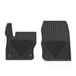 Load image into Gallery viewer, WeatherTech 12+ Ford Focus Front Rubber Mats - Black - Main Product View