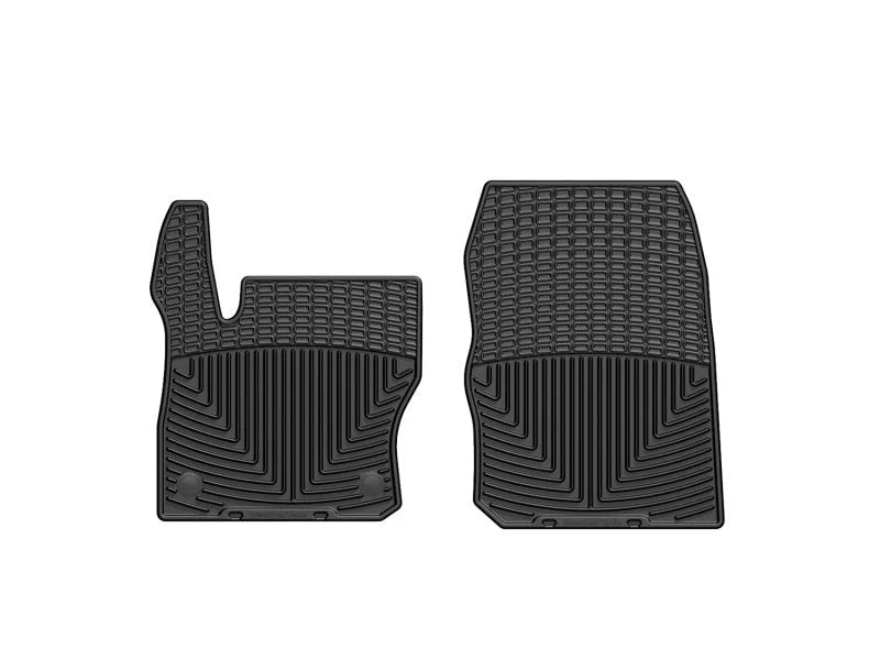 WeatherTech 12+ Ford Focus Front Rubber Mats - Black - Main Product View