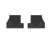 Load image into Gallery viewer, WeatherTech 12+ Ford Focus Rear Rubber Mats - Black - Side View