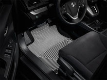Load image into Gallery viewer, WeatherTech 12+ Honda CR-V Front Rubber Mats - Grey - Installation View