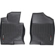 Load image into Gallery viewer, WeatherTech 12+ Hyundai Azera Front FloorLiner - Black - Back View