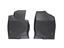 Load image into Gallery viewer, WeatherTech 12+ Hyundai Azera Front FloorLiner - Black - Back View