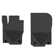 Load image into Gallery viewer, WeatherTech 12+ Mercedes-Benz ML-Class Front Rubber Mats - Black - Side View