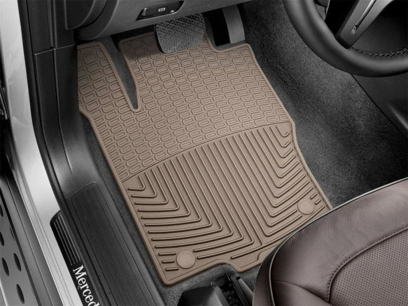 WeatherTech 12+ Mercedes-Benz ML-Class Front Rubber Mats - Tan - Additional View 5