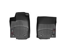 Load image into Gallery viewer, WeatherTech 12+ Mercedes-Benz ML350 Front FloorLiner - Black - Main Product View