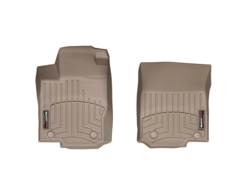 WeatherTech 12+ Mercedes-Benz ML350 Front FloorLiner - Tan - Back View