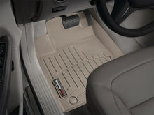 Load image into Gallery viewer, WeatherTech 12+ Mercedes-Benz ML350 Front FloorLiner - Tan - Installation View