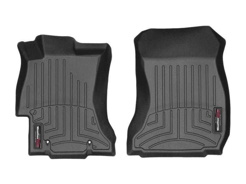 WeatherTech 12+ Subaru Impreza Front FloorLiner - Black - Main Product View