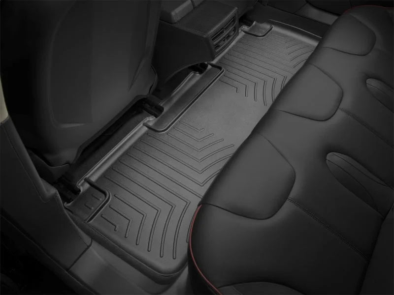 WeatherTech 12+ Tesla Model S Rear FloorLiner - Black - Installation View