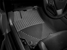 Load image into Gallery viewer, WeatherTech 12+ Toyota Camry Front Rubber Mats - Black - Installation View