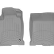 Load image into Gallery viewer, WeatherTech 13-17 Honda Accord Front FloorLiner HP - Grey - Main Product View