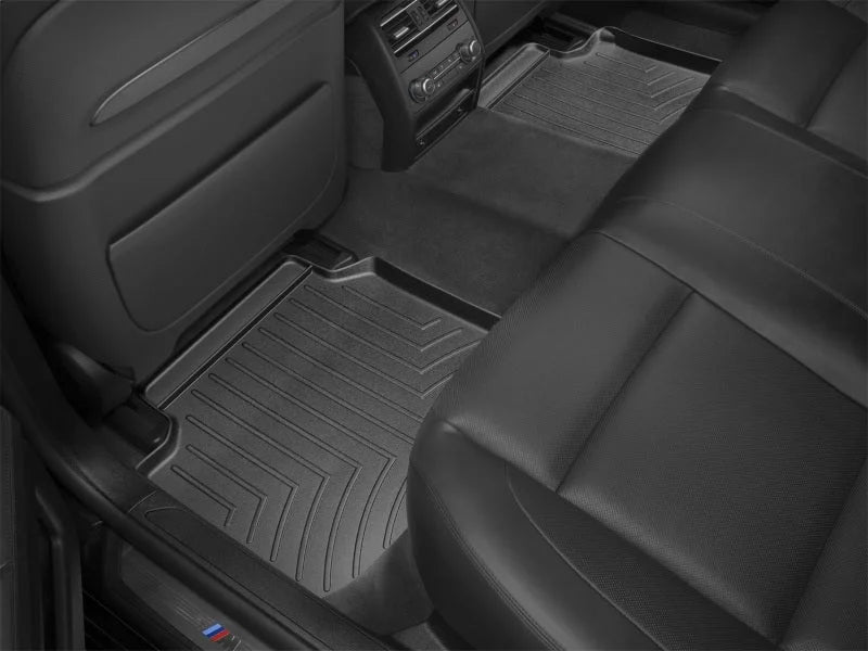WeatherTech 13+ BMW 7-Series Rear FloorLiner - Black - Additional View 16