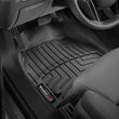 Load image into Gallery viewer, WeatherTech 13+ Cadillac XTS Front FloorLiner - Black - Installation View