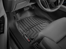 Load image into Gallery viewer, WeatherTech 13+ Cadillac XTS Front FloorLiner - Black - Installation View