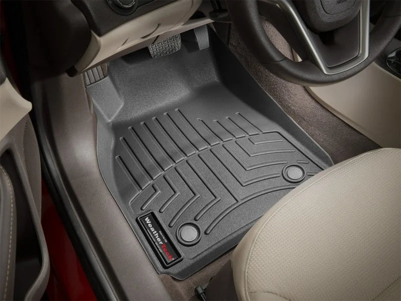 WeatherTech 13+ Chevrolet Malibu Front FloorLiner - Black - Additional View 11