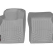 Load image into Gallery viewer, WeatherTech 13+ Chevrolet Malibu Front FloorLiner - Grey - Back View