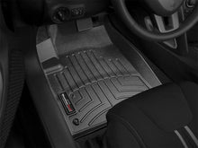 Load image into Gallery viewer, WeatherTech 13+ Dodge Dart Front FloorLiner - Black - Installation View