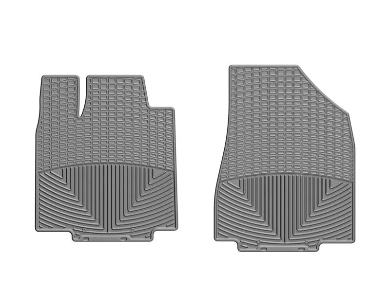 WeatherTech 13+ Ford C-Max Rear Rubber Mats - Grey - Back View