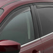 Load image into Gallery viewer, WeatherTech 13+ Ford Escape Front and Rear Side Window Deflectors - Dark Smoke - Installation View