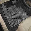 Load image into Gallery viewer, WeatherTech 13+ Ford Fusion Front Rubber Mats - Black - Installation View