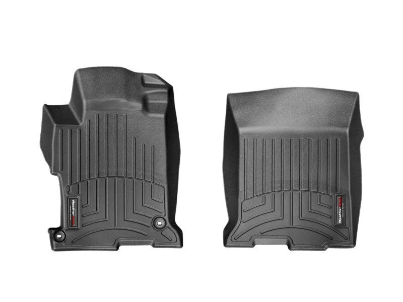 WeatherTech 13+ Honda Accord Front FloorLiner - Black - Main Product View