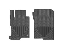 Load image into Gallery viewer, WeatherTech 13+ Honda Accord Front Rubber Mats - Black - Side View
