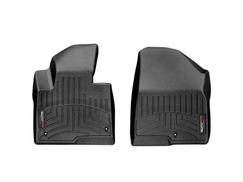 WeatherTech 13+ Hyundai Santa Fe Front FloorLiner - Black - Main Product View
