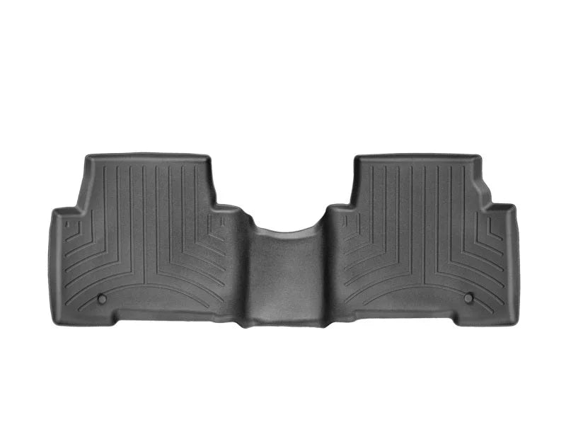 WeatherTech 13+ Hyundai Santa Fe Rear FloorLiner - Black - Side View