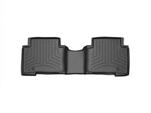 Load image into Gallery viewer, WeatherTech 13+ Hyundai Santa Fe Rear FloorLiner - Black - Side View
