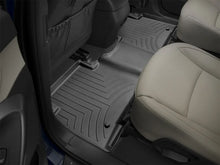 Load image into Gallery viewer, WeatherTech 13+ Hyundai Santa Fe Rear FloorLiner - Black - Installation View