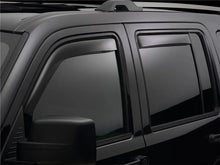 Load image into Gallery viewer, WeatherTech 13+ Hyundai Santa Fe Sport Front Rear Side Window Deflectors - Dark Smoke - Main Product View