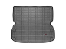 Load image into Gallery viewer, WeatherTech 13+ Infiniti JX Cargo Liners - Black - Back View