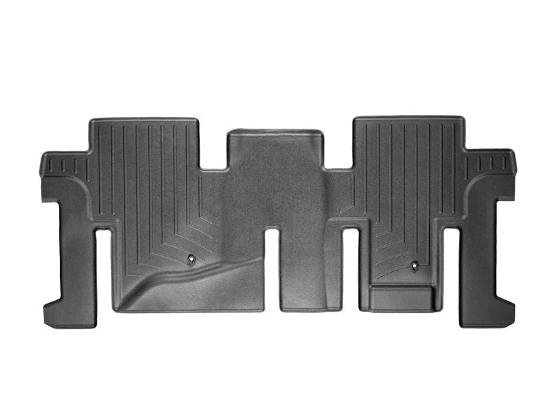 WeatherTech 13+ Infiniti JX Rear FloorLiner - Black - Back View