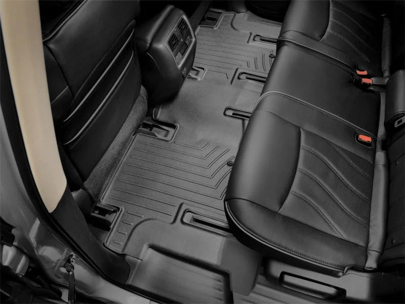 WeatherTech 13+ Infiniti JX Rear FloorLiner - Black - Additional View 5