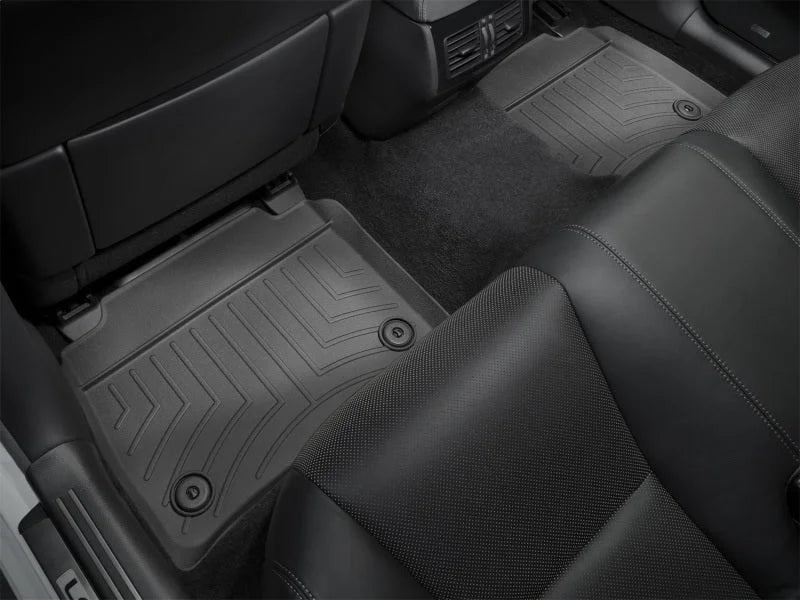WeatherTech 13+ Lexus LS Rear FloorLiner - Black - Additional View 8