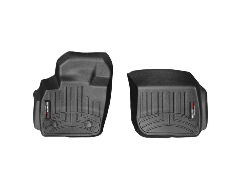 WeatherTech 13+ Lincoln MKZ Front FloorLiner - Black - Main Product View