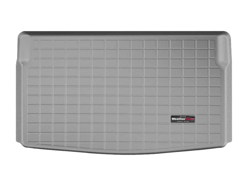 WeatherTech 13+ Mini Paceman Cargo Liners - Grey - Back View