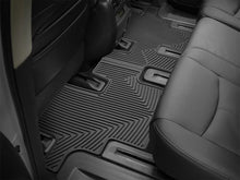Load image into Gallery viewer, WeatherTech 13+ Nissan Pathfinder Rear Rubber Mats - Black - Additional View 5