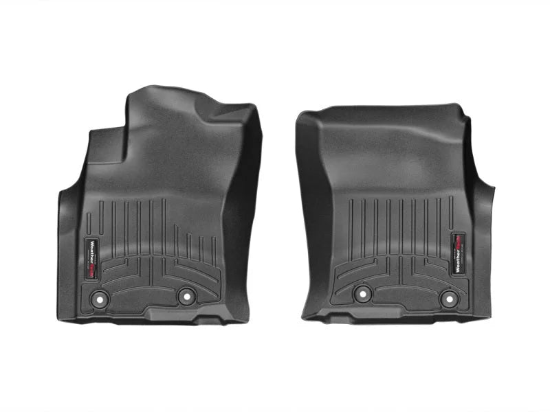 WeatherTech 13+ Toyota 4Runner Front FloorLiner - Black - Main Product View