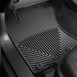 Load image into Gallery viewer, WeatherTech 13+ Toyota 4Runner Front Rubber Mats - Black - Detail View