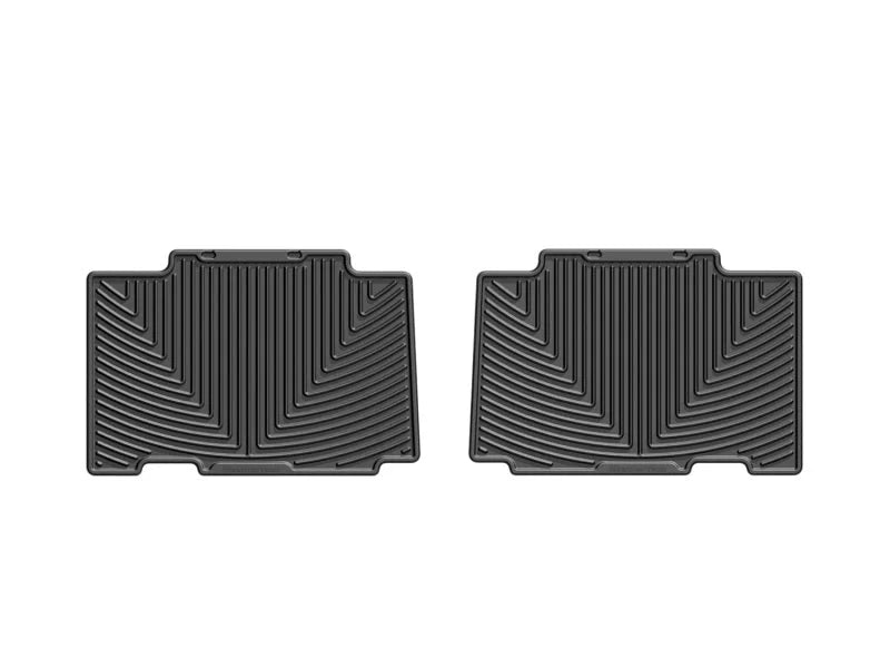 WeatherTech 13+ Toyota RAV4 Rear Rubber Mats - Black - Main Product View