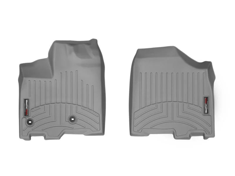 WeatherTech 13+ Toyota Sienna Front FloorLiner - Grey - Main Product View