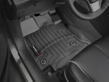 Load image into Gallery viewer, WeatherTech 13+ Toyota Venza Front FloorLiner - Black - Installation View