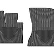 Load image into Gallery viewer, WeatherTech 14-15 BMW X5 Front Rubber Mats - Black - Main Product View