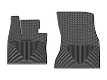Load image into Gallery viewer, WeatherTech 14-15 BMW X5 Front Rubber Mats - Black - Main Product View