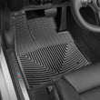 Load image into Gallery viewer, WeatherTech 14-15 BMW X5 Front Rubber Mats - Black - Detail View
