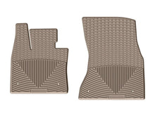Load image into Gallery viewer, WeatherTech 14-15 BMW X5 Front Rubber Mats - Tan - Main Product View